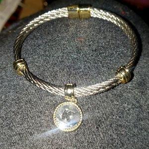 Brand new Landau stainless steel magnetic K bracelet